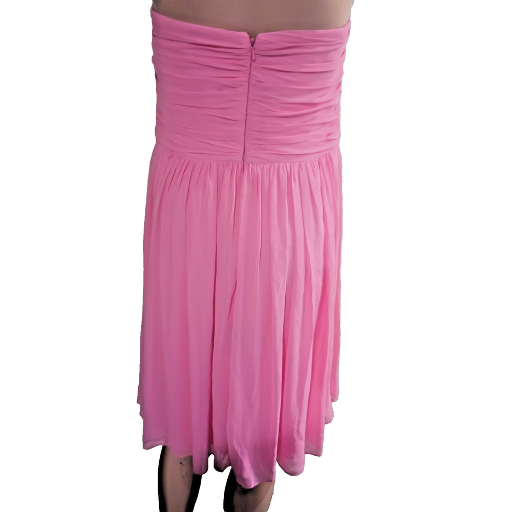 After Six Pink Strapless Sweetheart Gown Size 8 W011 - Picture 2 of 12
